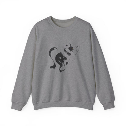 Whiskers in strokes Unisex Heavy Blend™ Crewneck Graphic Sweatshirt