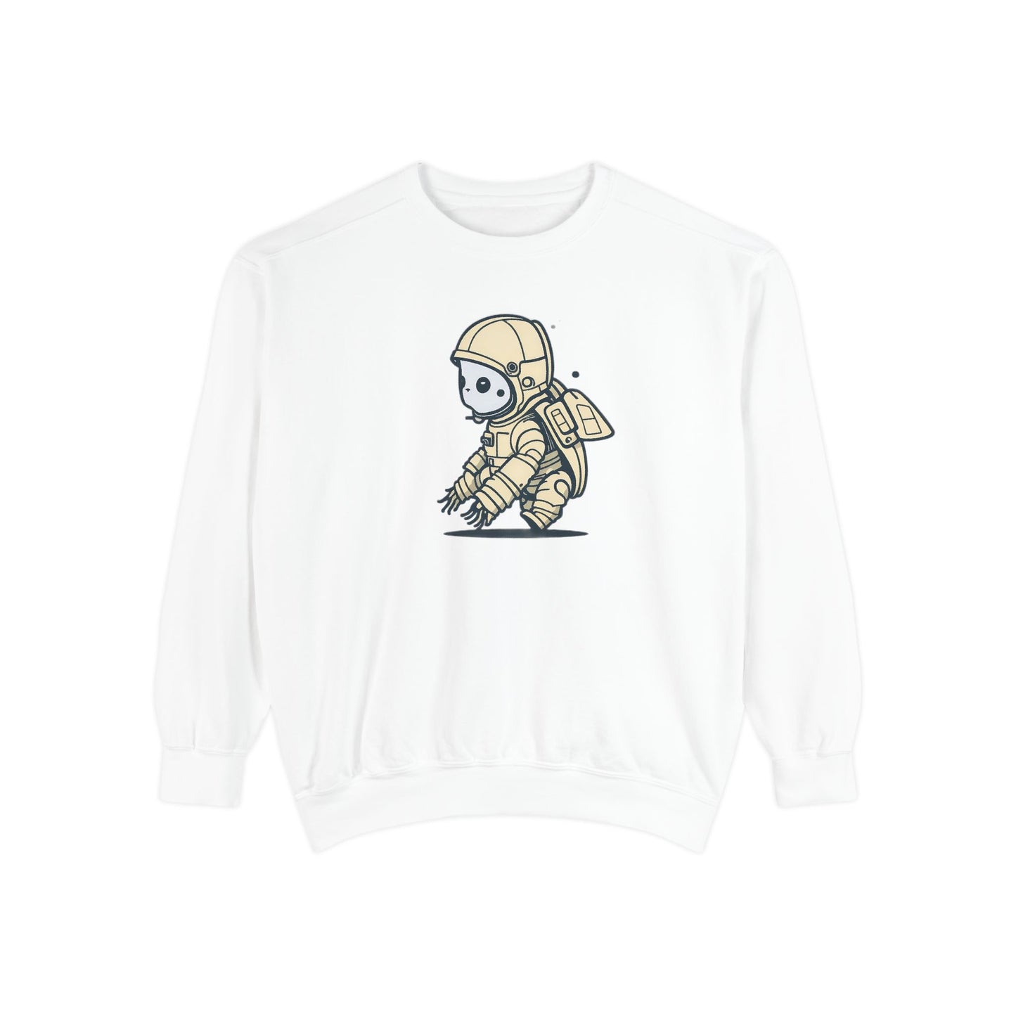 Galactic Guardian Turtle Unisex Garment-Dyed Sweatshirt