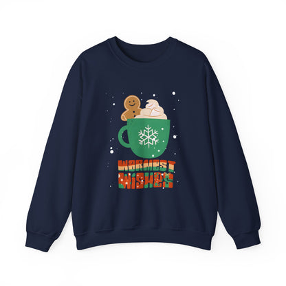Gingerbread & Cocoa Comfort Sweatshirt Unisex Crewneck Christmas Sweatshirt
