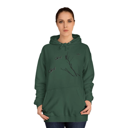 Echoes of the Abyss Graphic Unisex College Hoodie