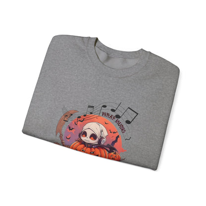 Mummy Wrap music Sweatshirt/Halloween