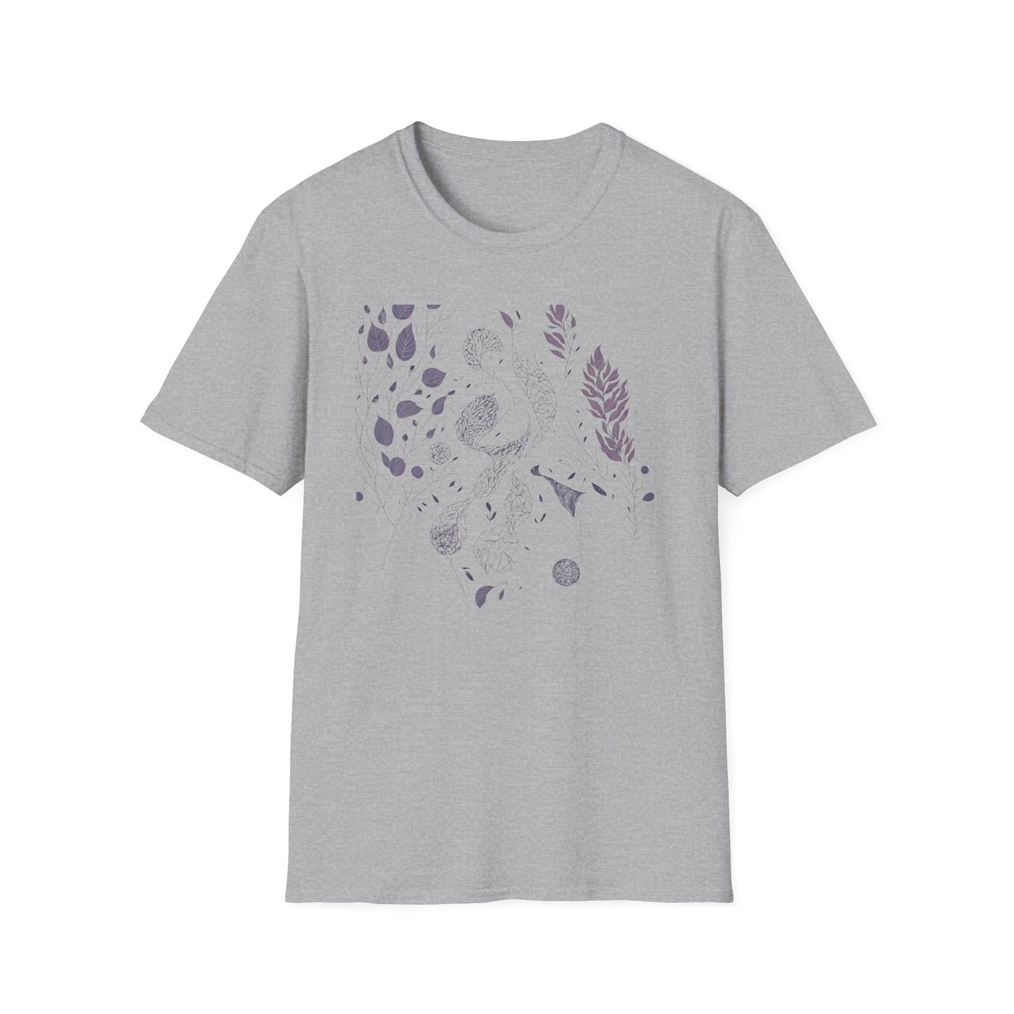 Autumn's Dance Graphic Unisex Softstyle T-Shirt