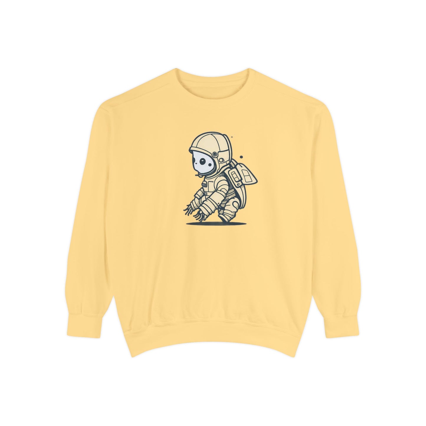 Galactic Guardian Turtle Unisex Garment-Dyed Sweatshirt
