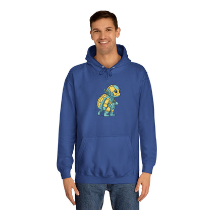 Cosmic Voyager Turtle Unisex College Hoodie