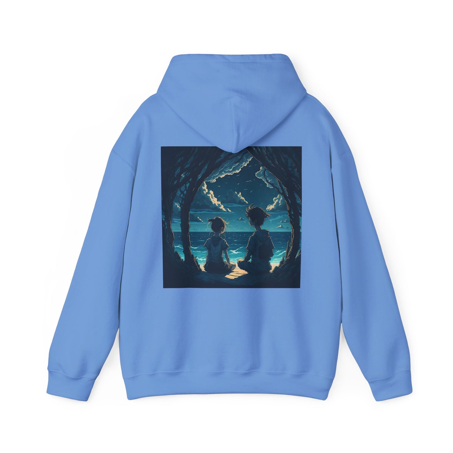 Tranquil graphic Unisex Heavy Blend Hooded Sweatshirt