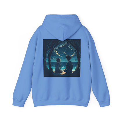 Tranquil graphic Unisex Heavy Blend Hooded Sweatshirt