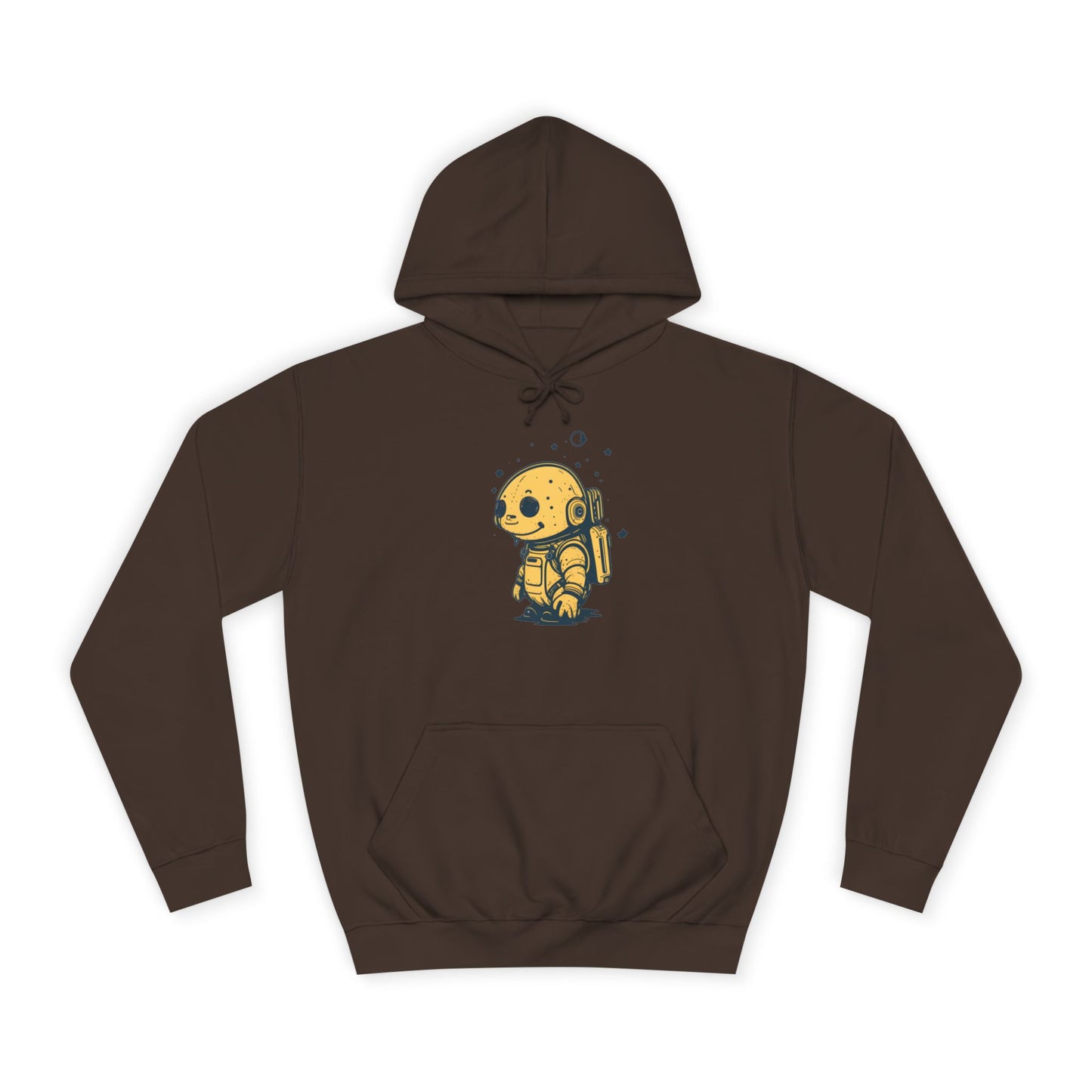 Astro-Turtle Adventure Unisex College Hoodie