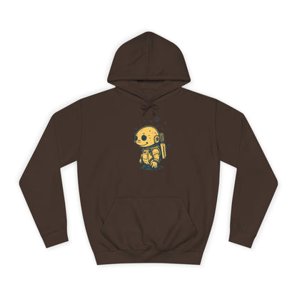 Astro-Turtle Adventure Unisex College Hoodie