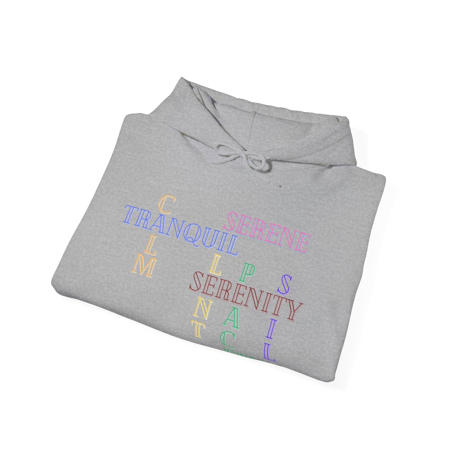 Tranquil graphic Unisex Heavy Blend Hooded Sweatshirt