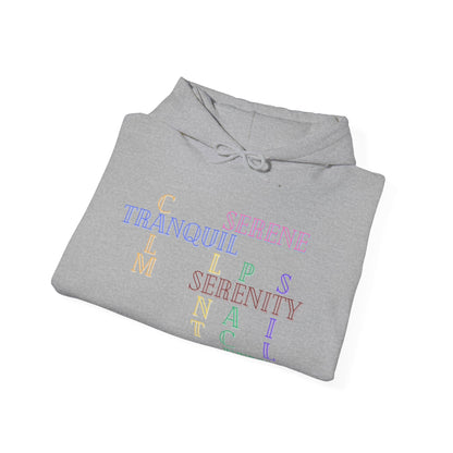 Tranquil graphic Unisex Heavy Blend Hooded Sweatshirt
