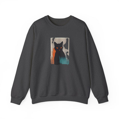 Grace in Purr Unisex Heavy Blend™ Crewneck Graphic Sweatshirt