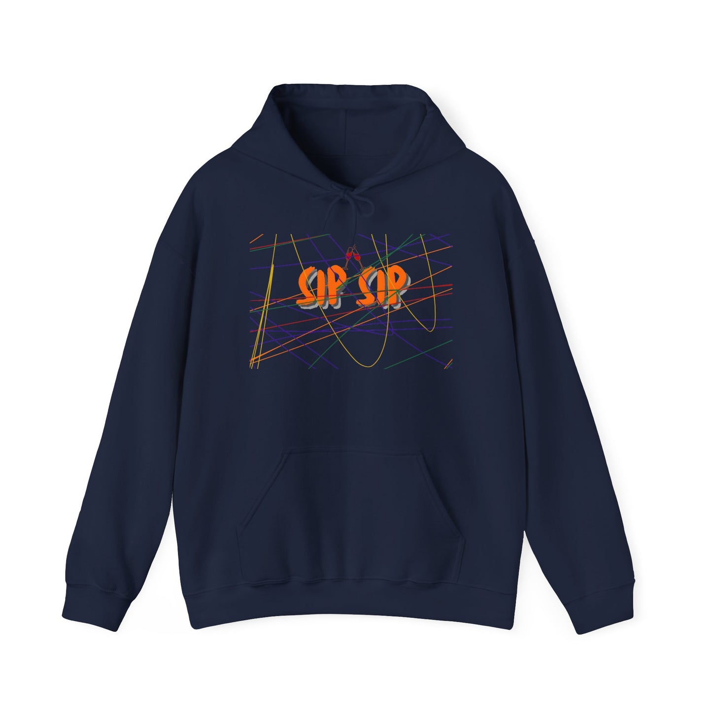 Sip Sip Hooded Sweatshirt