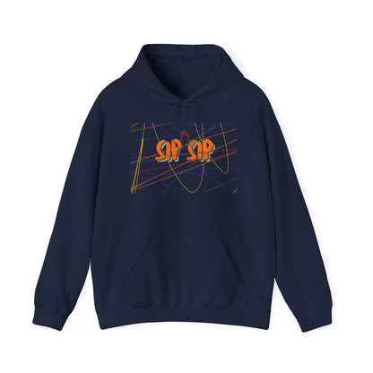 Sip Sip Hooded Sweatshirt