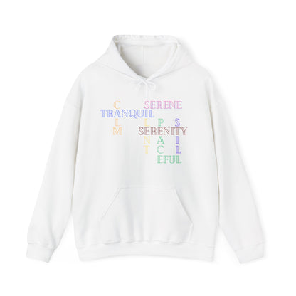 Tranquil graphic Unisex Heavy Blend Hooded Sweatshirt