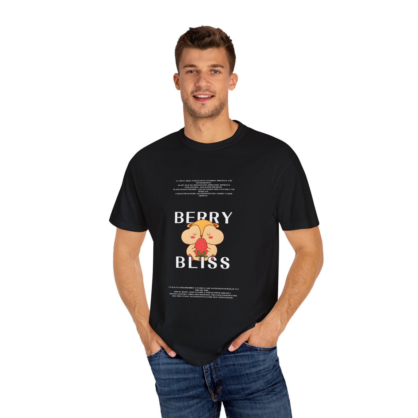 Berry Bliss graphic Unisex Garment-Dyed T-shirt