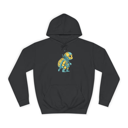 Cosmic Voyager Turtle Unisex College Hoodie