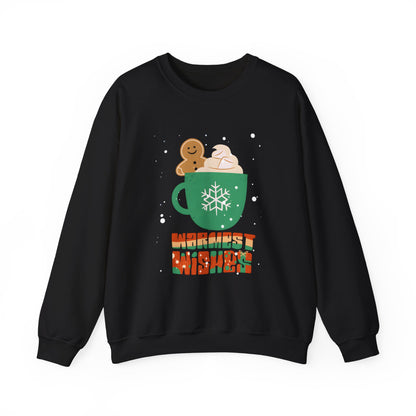 Gingerbread & Cocoa Comfort Sweatshirt Unisex Crewneck Christmas Sweatshirt