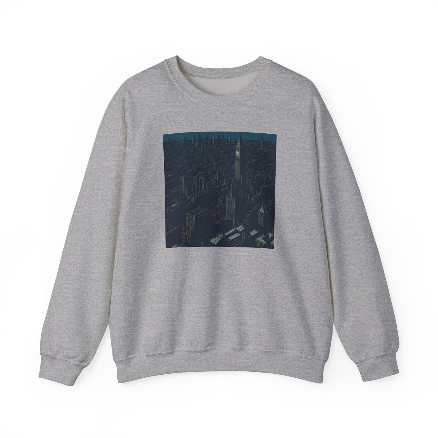 A city Unisex Heavy Blend Crewneck Sweatshirt