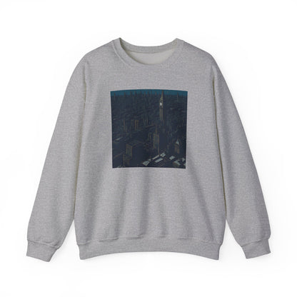 A city Unisex Heavy Blend Crewneck Sweatshirt