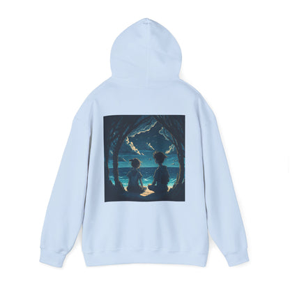 Tranquil graphic Unisex Heavy Blend Hooded Sweatshirt