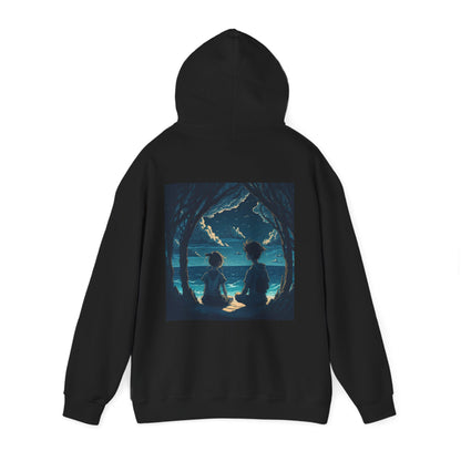 Tranquil graphic Unisex Heavy Blend Hooded Sweatshirt