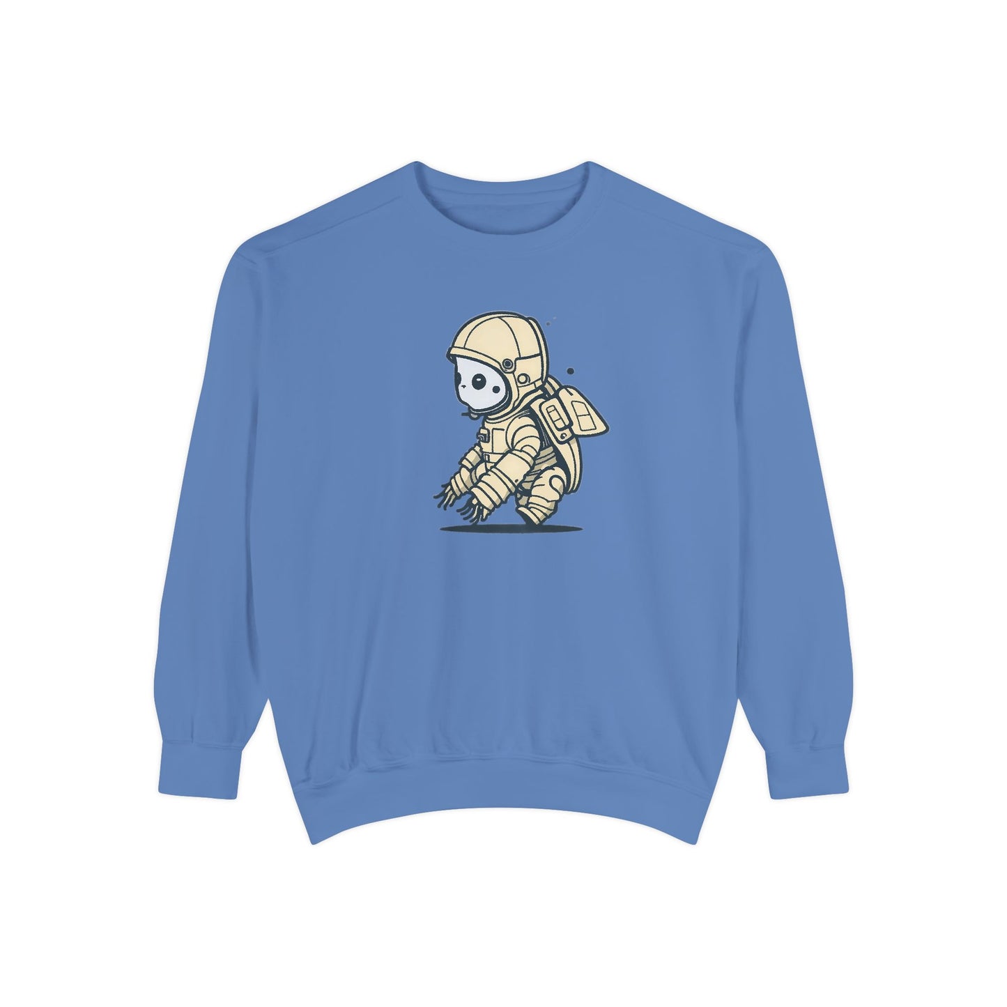 Galactic Guardian Turtle Unisex Garment-Dyed Sweatshirt