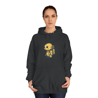 Astro-Turtle Adventure Unisex College Hoodie