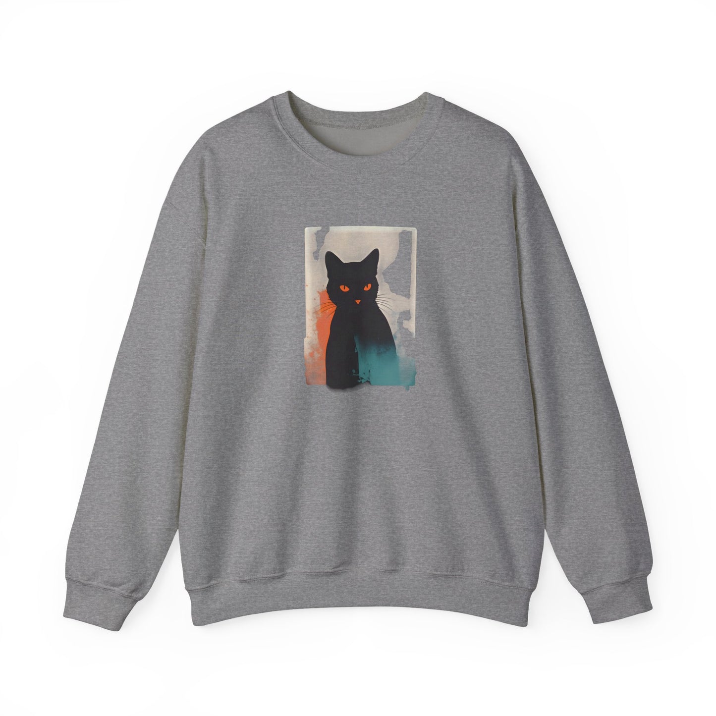 Grace in Purr Unisex Heavy Blend™ Crewneck Graphic Sweatshirt