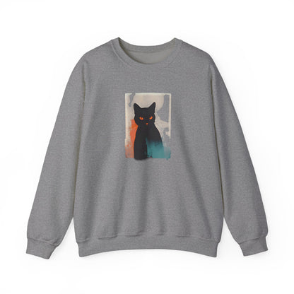 Grace in Purr Unisex Heavy Blend™ Crewneck Graphic Sweatshirt