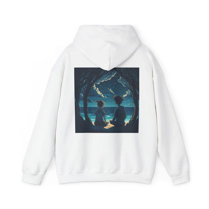 Tranquil graphic Unisex Heavy Blend Hooded Sweatshirt