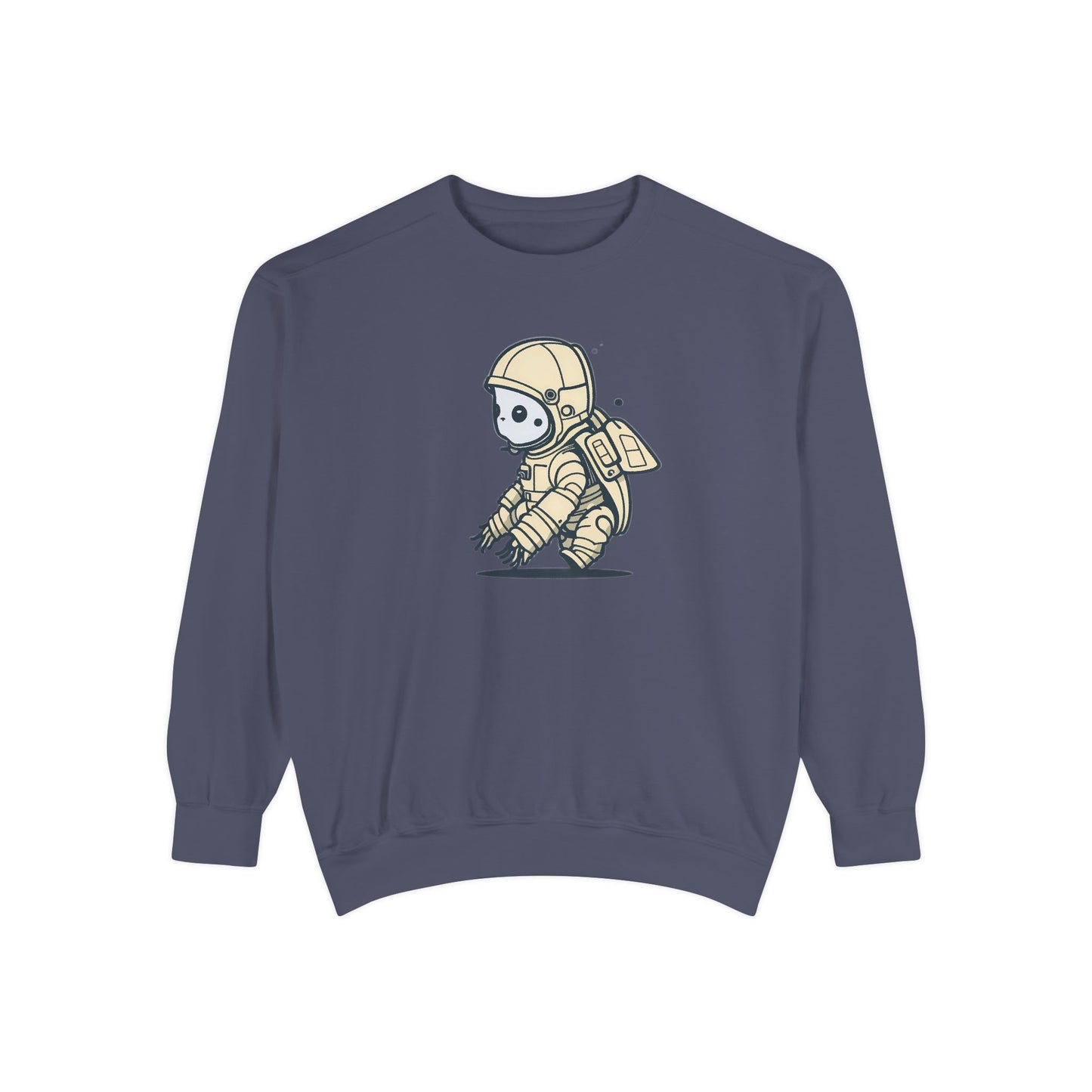 Galactic Guardian Turtle Unisex Garment-Dyed Sweatshirt