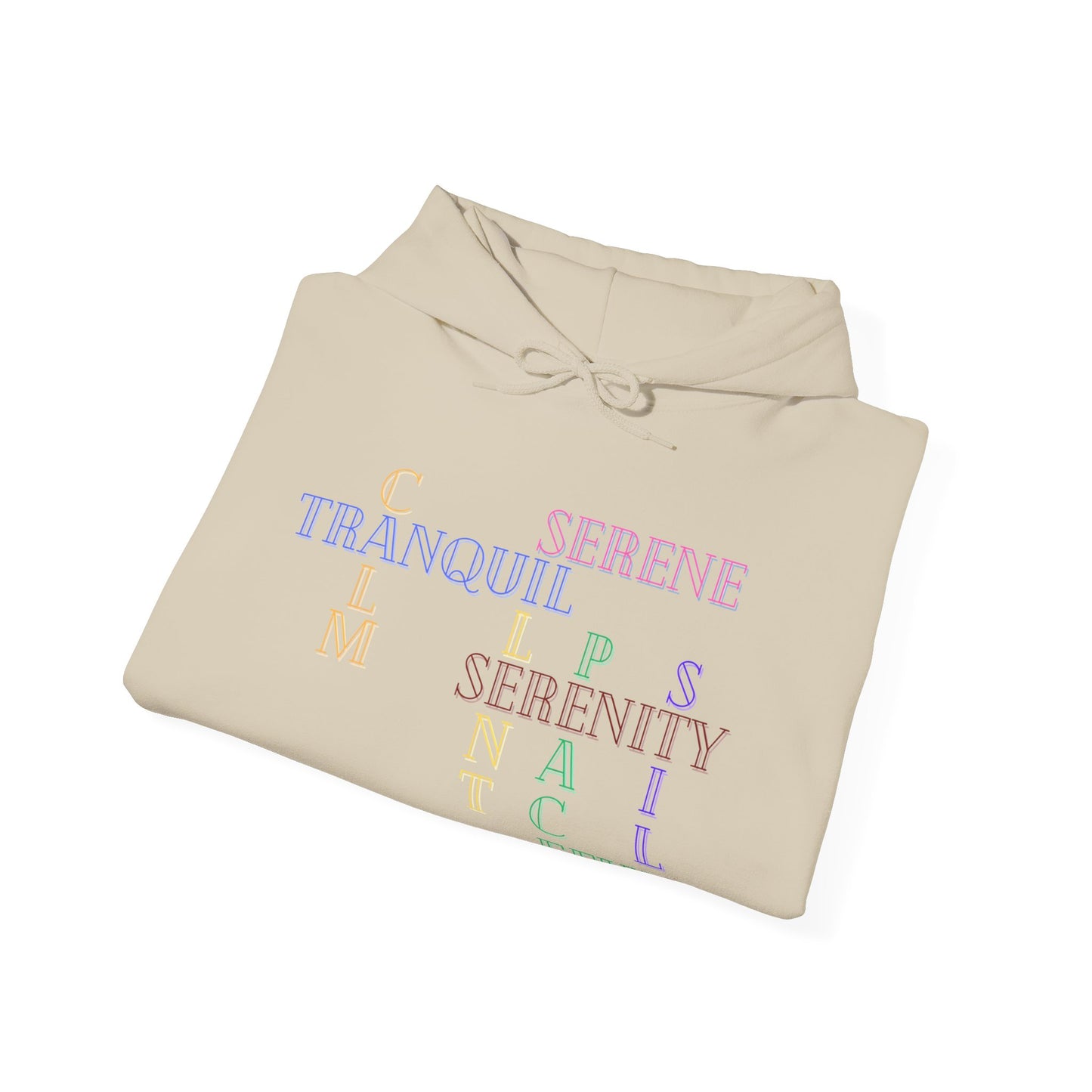 Tranquil graphic Unisex Heavy Blend Hooded Sweatshirt