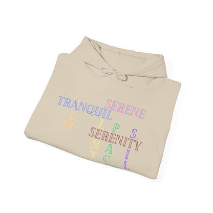 Tranquil graphic Unisex Heavy Blend Hooded Sweatshirt