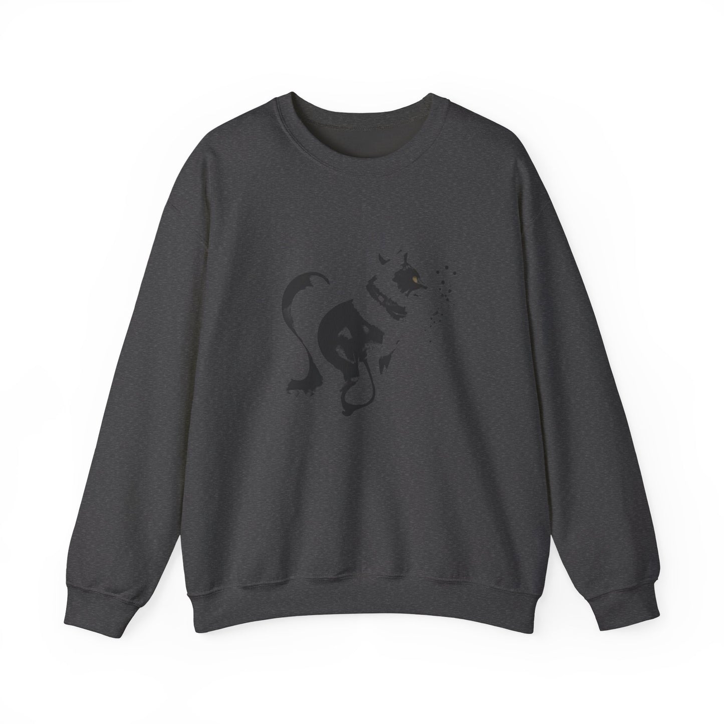 Whiskers in strokes Unisex Heavy Blend™ Crewneck Graphic Sweatshirt