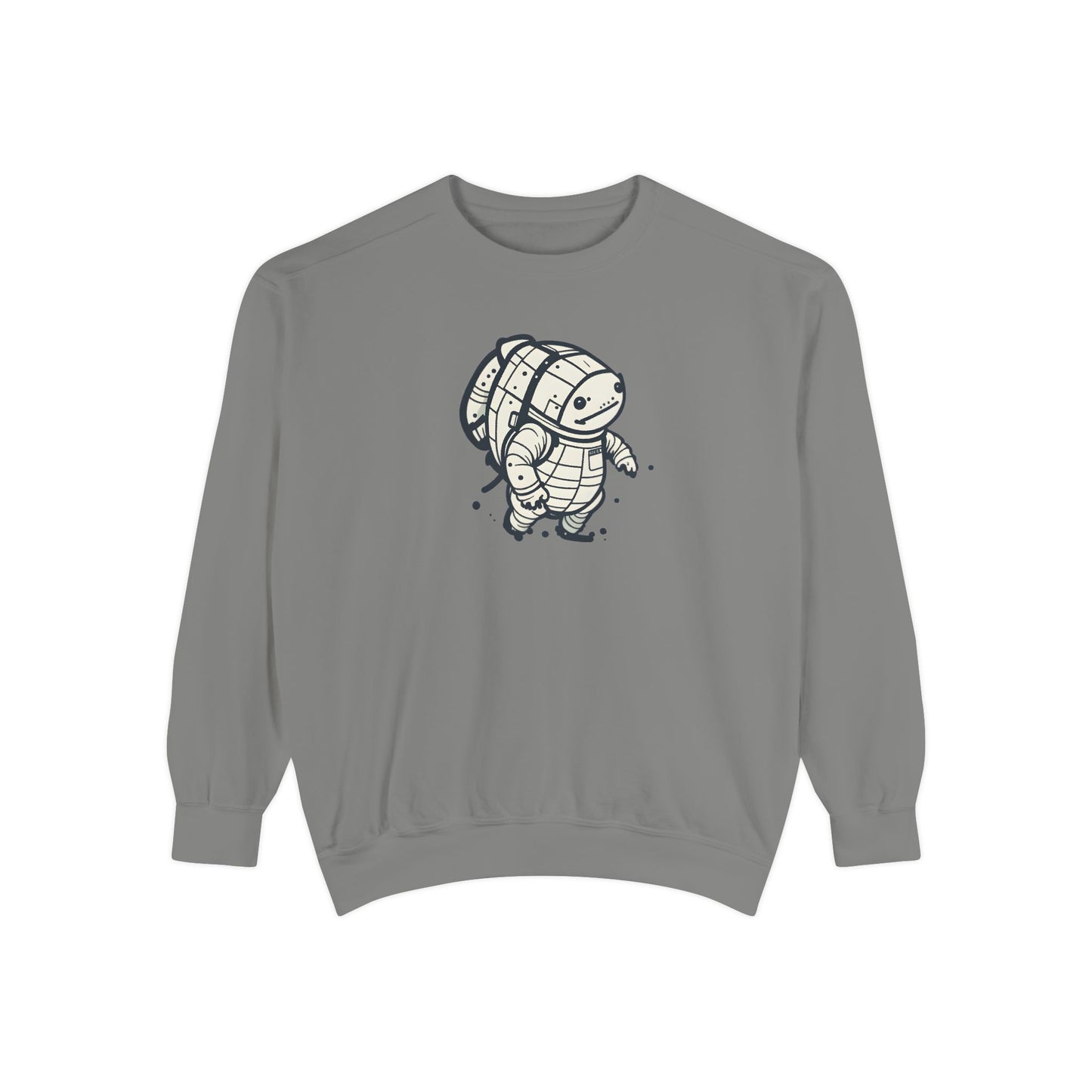 Celestial Explorer Turtle Unisex Garment-Dyed Sweatshirt