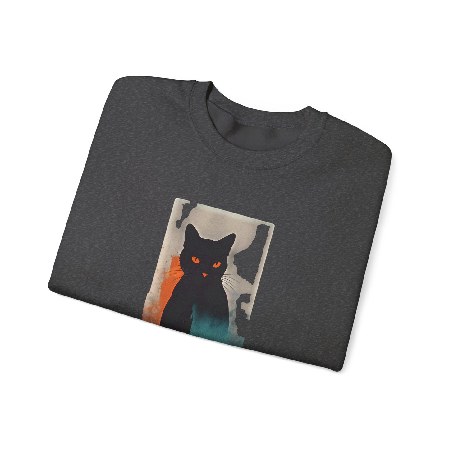 Grace in Purr Unisex Heavy Blend™ Crewneck Graphic Sweatshirt