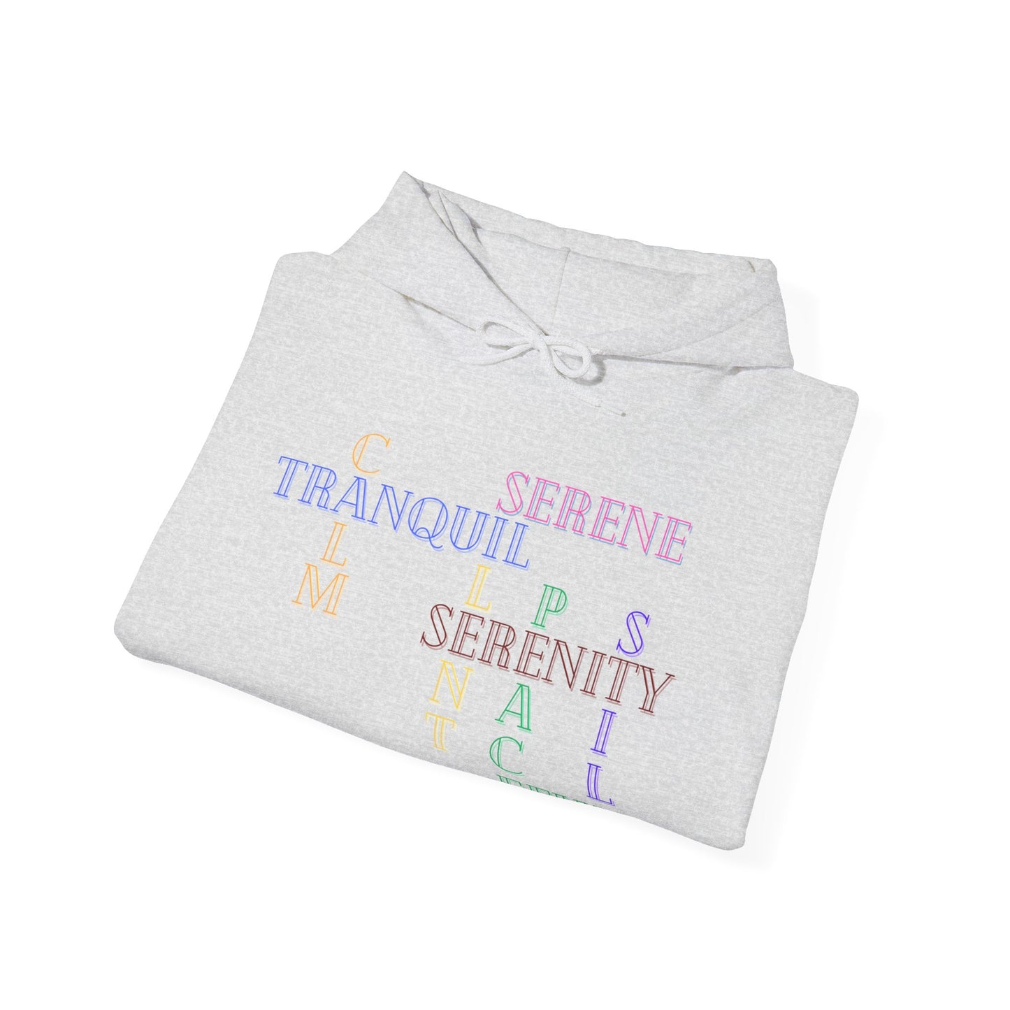 Tranquil graphic Unisex Heavy Blend Hooded Sweatshirt