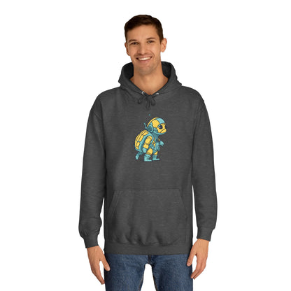 Cosmic Voyager Turtle Unisex College Hoodie