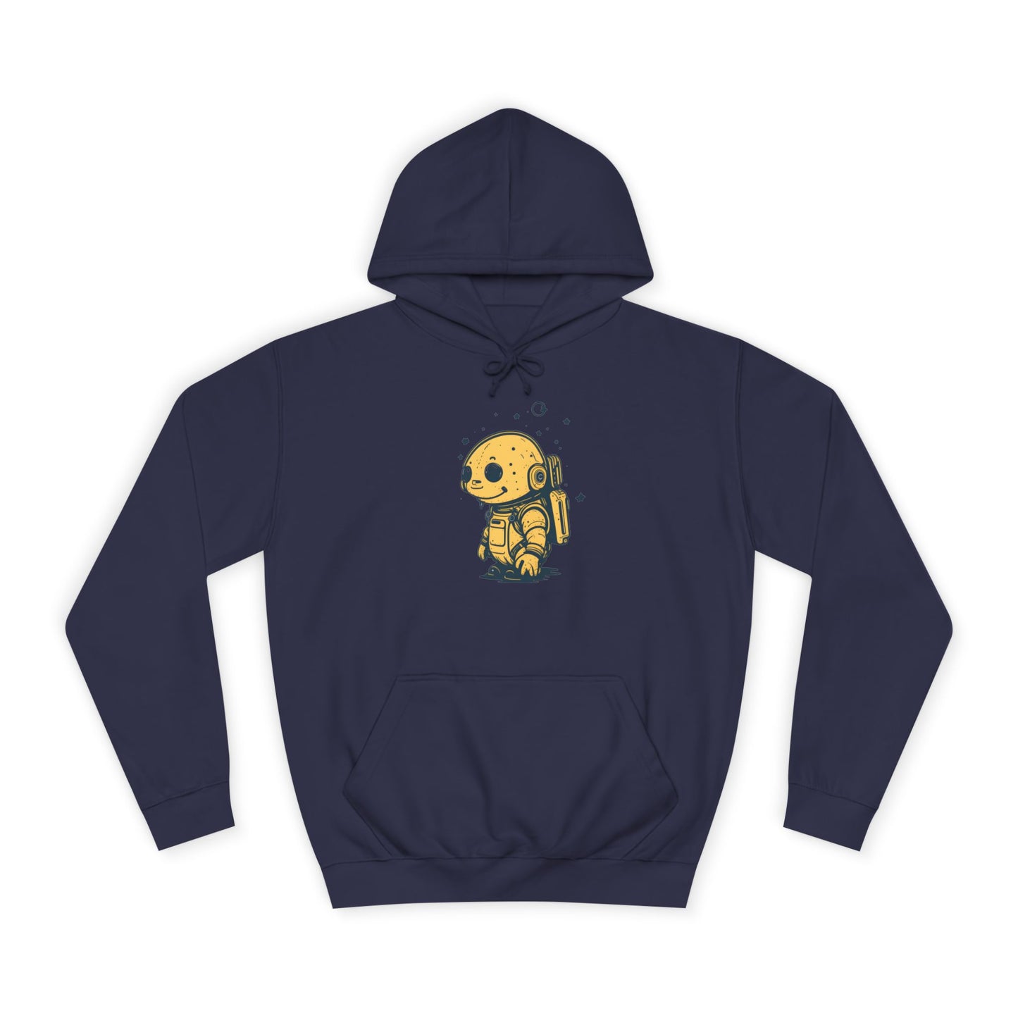 Astro-Turtle Adventure Unisex College Hoodie