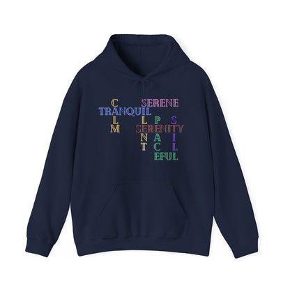 Tranquil graphic Unisex Heavy Blend Hooded Sweatshirt