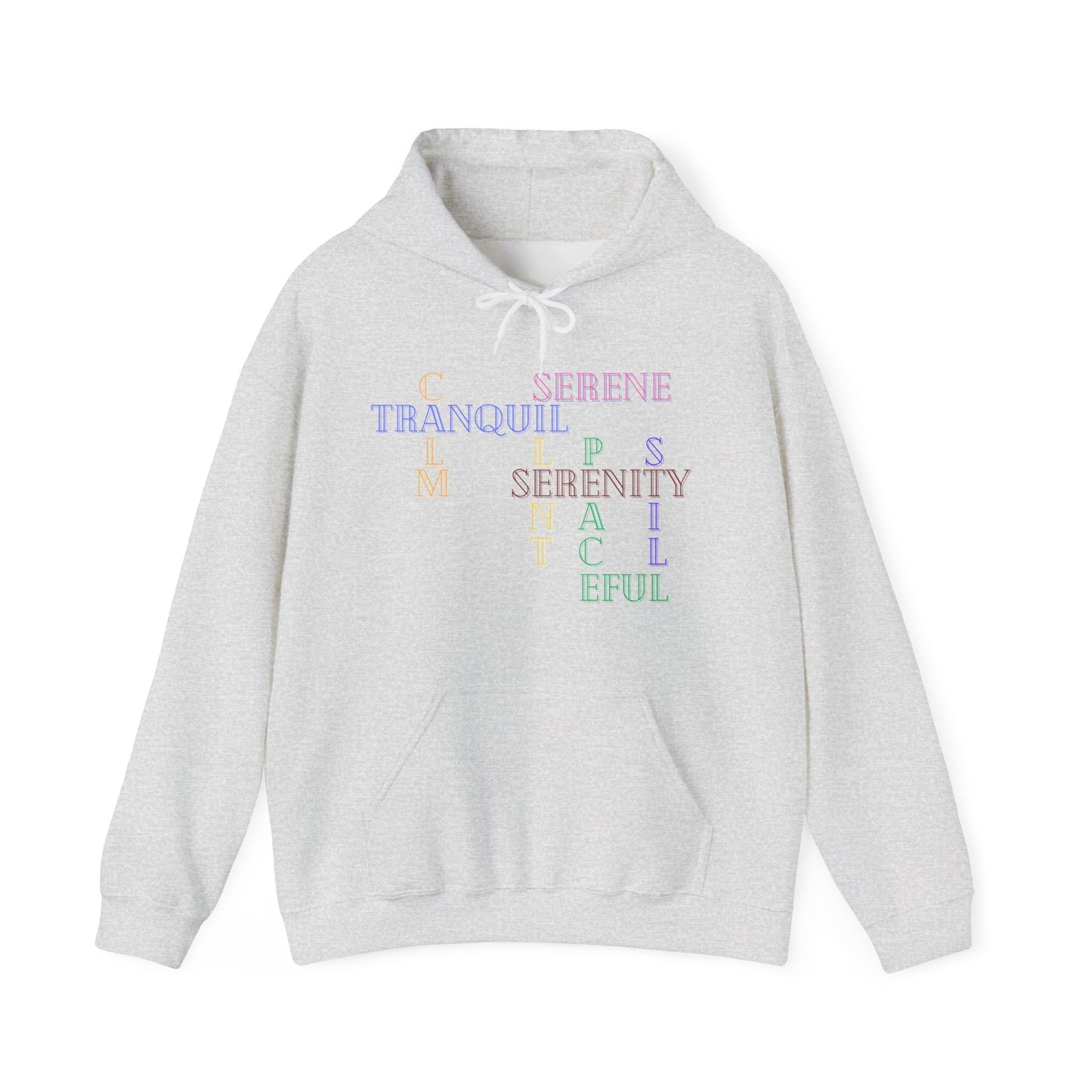 Tranquil graphic Unisex Heavy Blend Hooded Sweatshirt