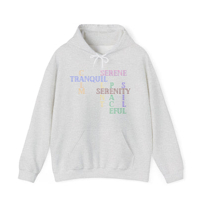 Tranquil graphic Unisex Heavy Blend Hooded Sweatshirt