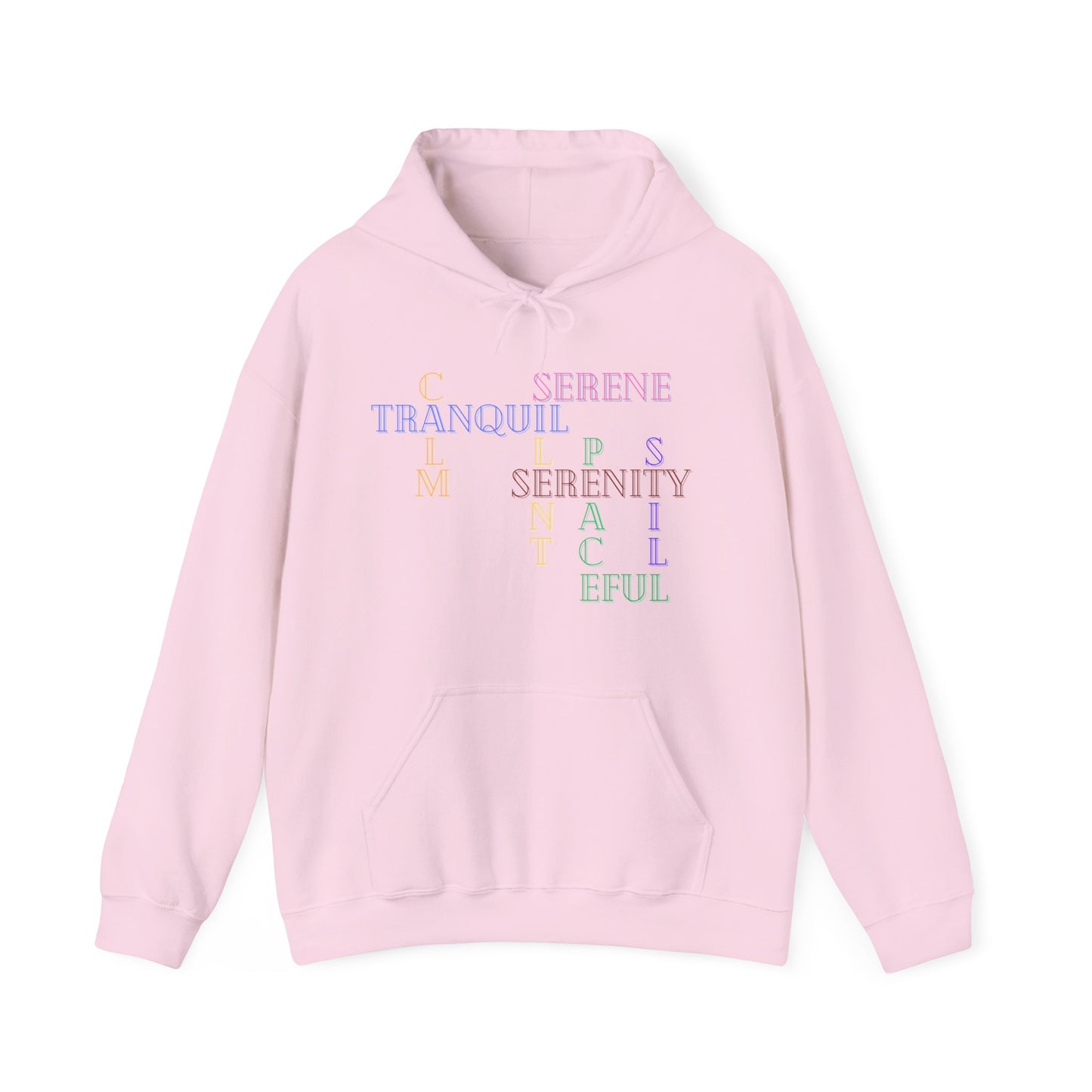 Tranquil graphic Unisex Heavy Blend Hooded Sweatshirt