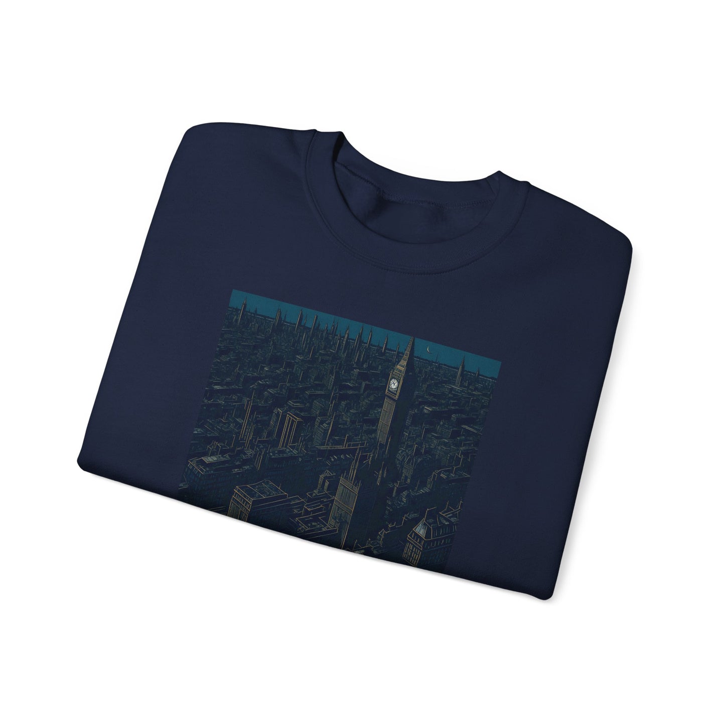 A city Unisex Heavy Blend Crewneck Sweatshirt
