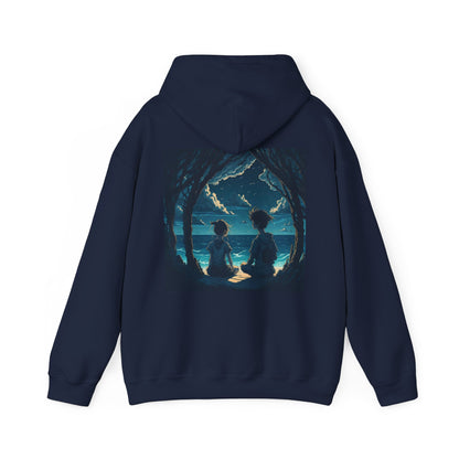 Tranquil graphic Unisex Heavy Blend Hooded Sweatshirt