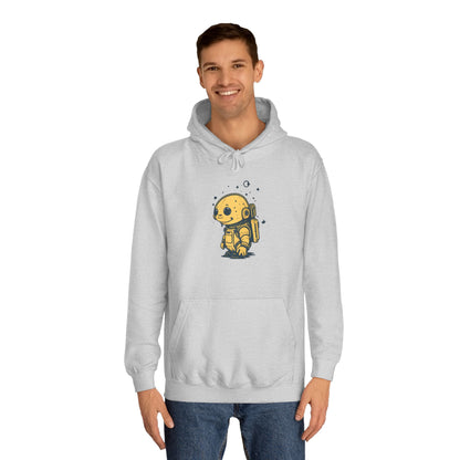 Astro-Turtle Adventure Unisex College Hoodie