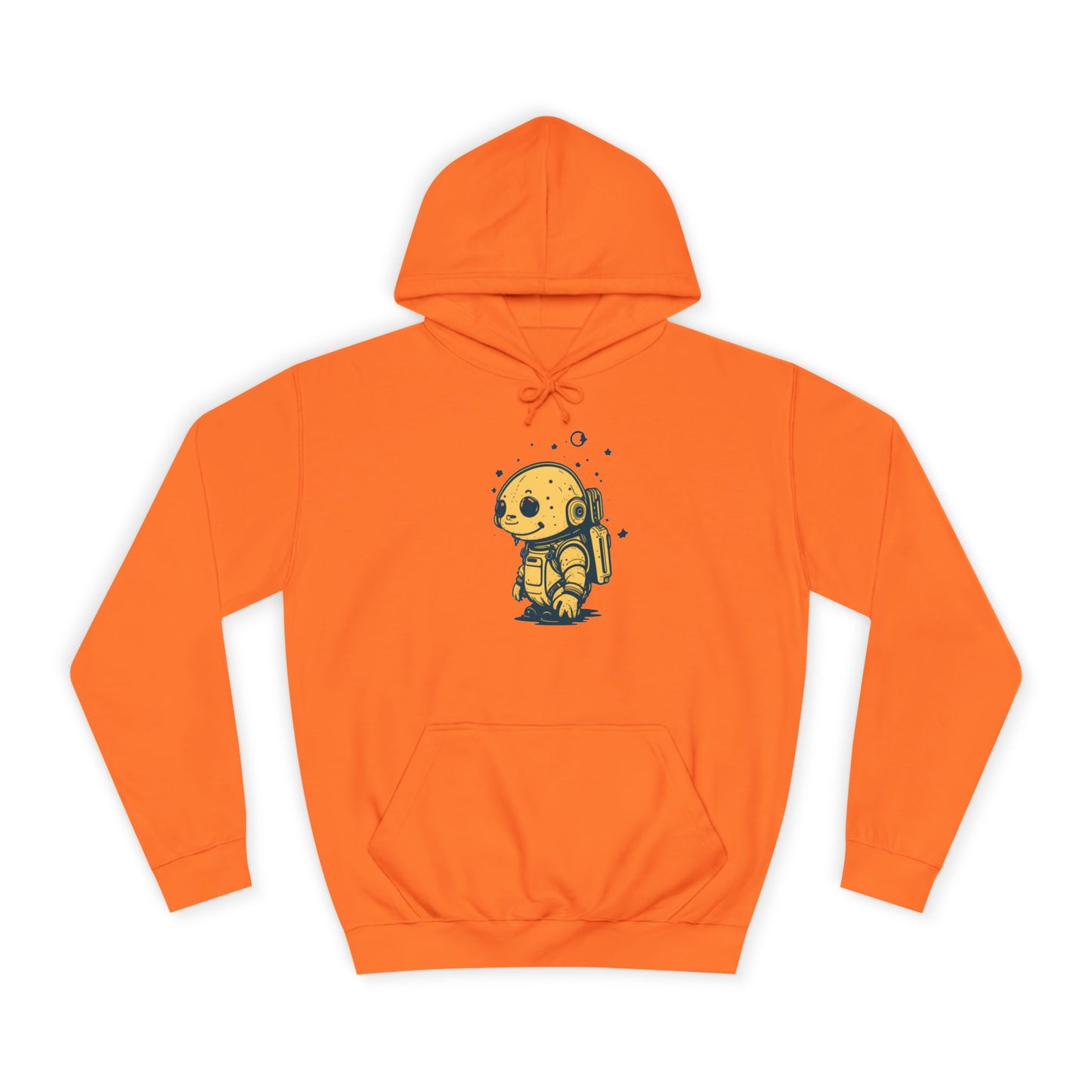 Astro-Turtle Adventure Unisex College Hoodie