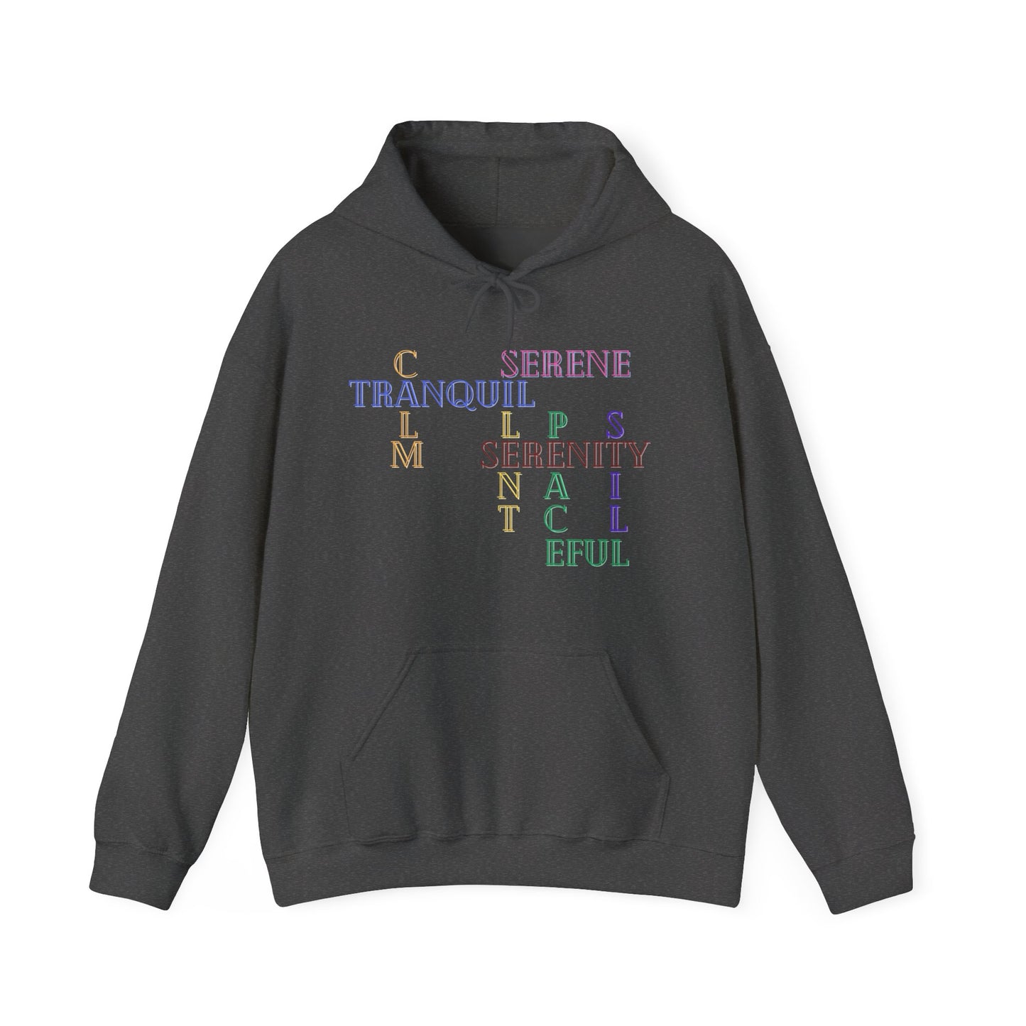 Tranquil graphic Unisex Heavy Blend Hooded Sweatshirt