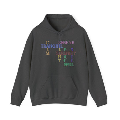 Tranquil graphic Unisex Heavy Blend Hooded Sweatshirt
