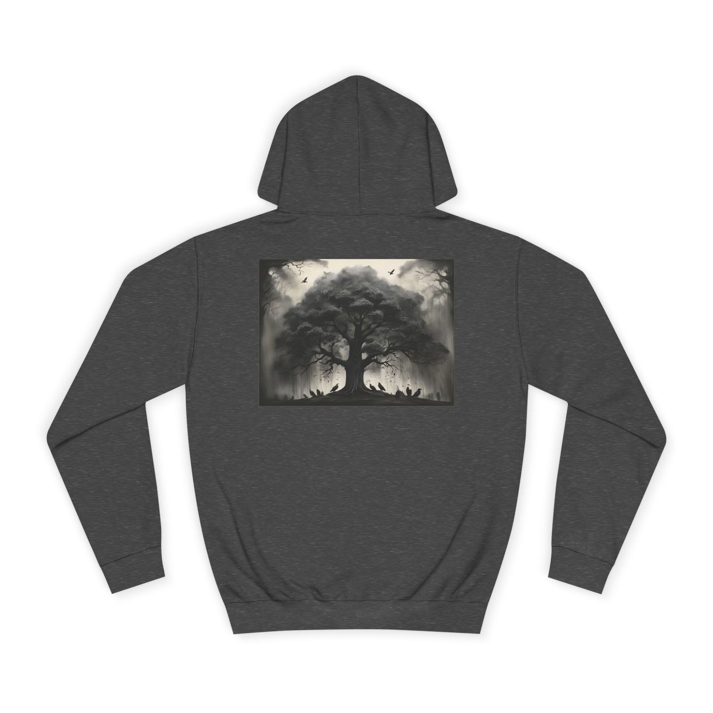 Echoes of the Abyss Graphic Unisex College Hoodie